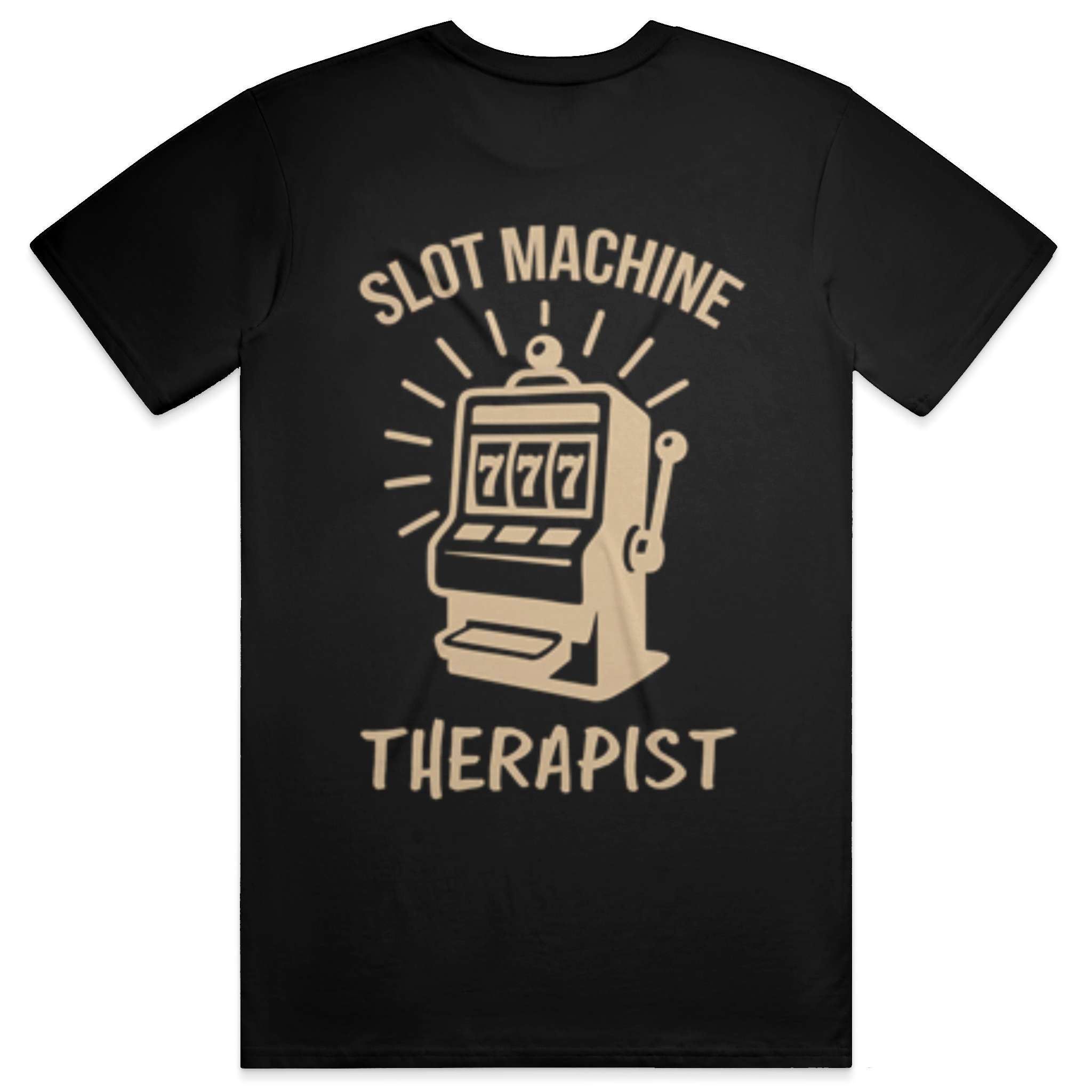 Jackpot Jonny - TShirt - Therapist - Black
