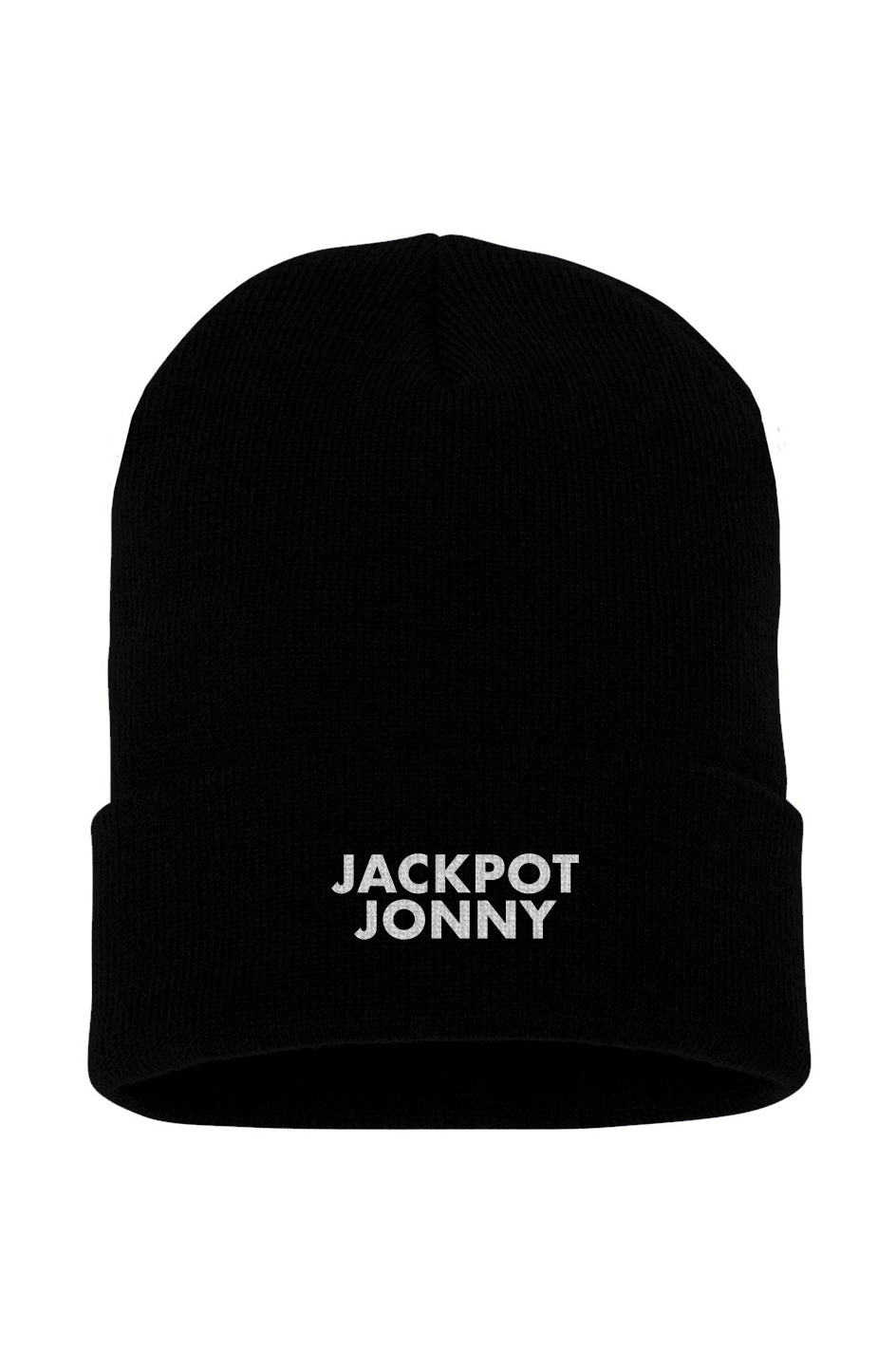 Jackpot Jonny - Cuffed Beanie - Stacked Logo
