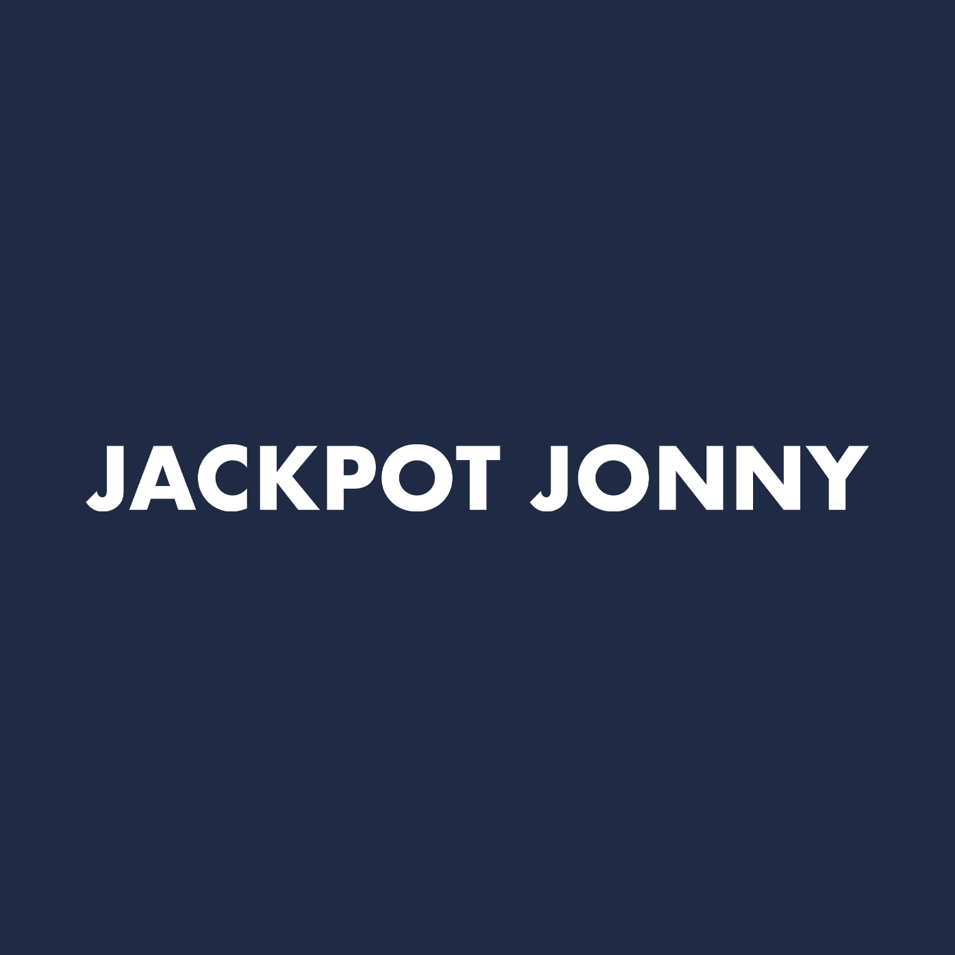 Jackpot Jonny - Sweatpants - Long Logo - Navy
