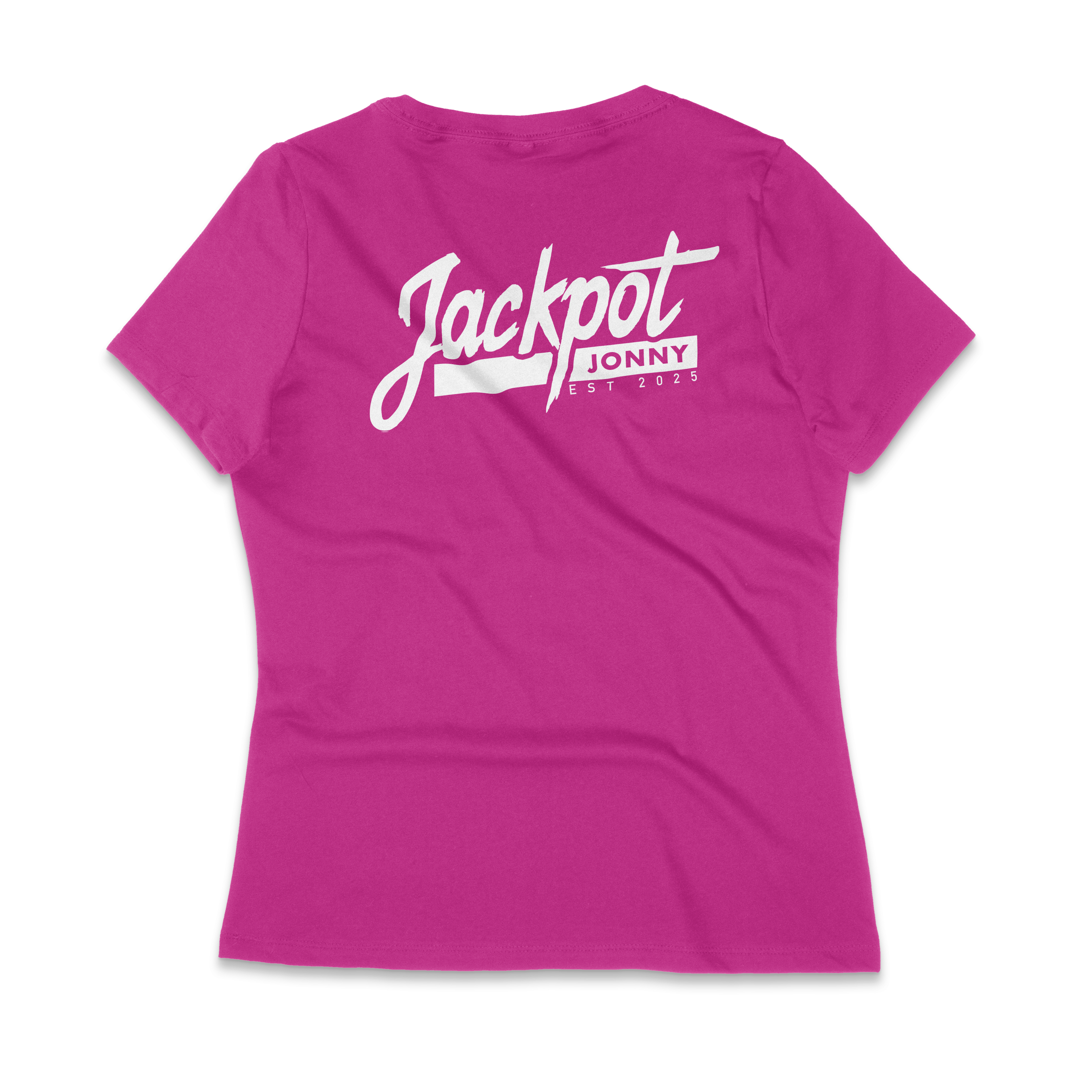 Women’s Classic Logo Casual V-Neck Tee