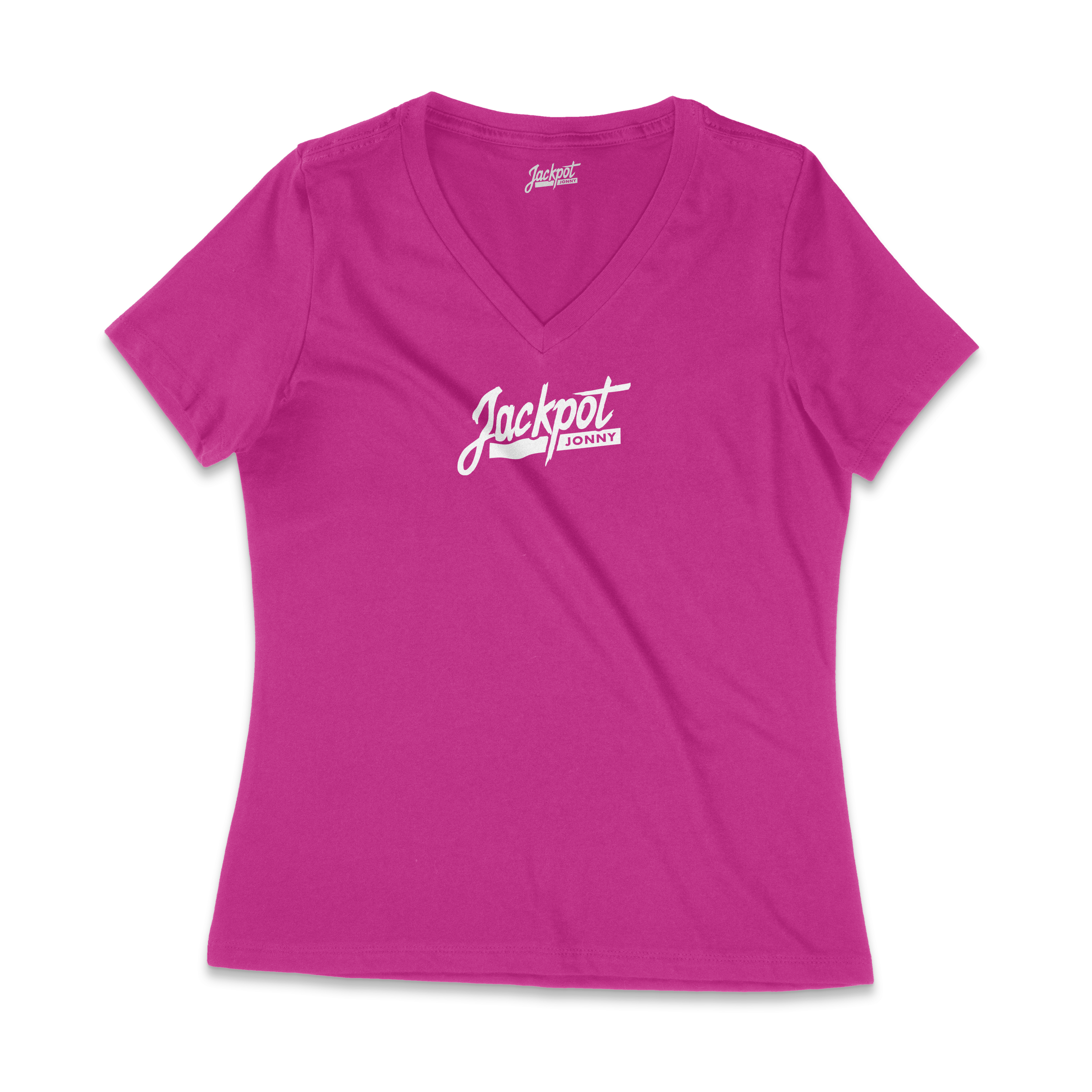 Women’s Classic Logo Casual V-Neck Tee