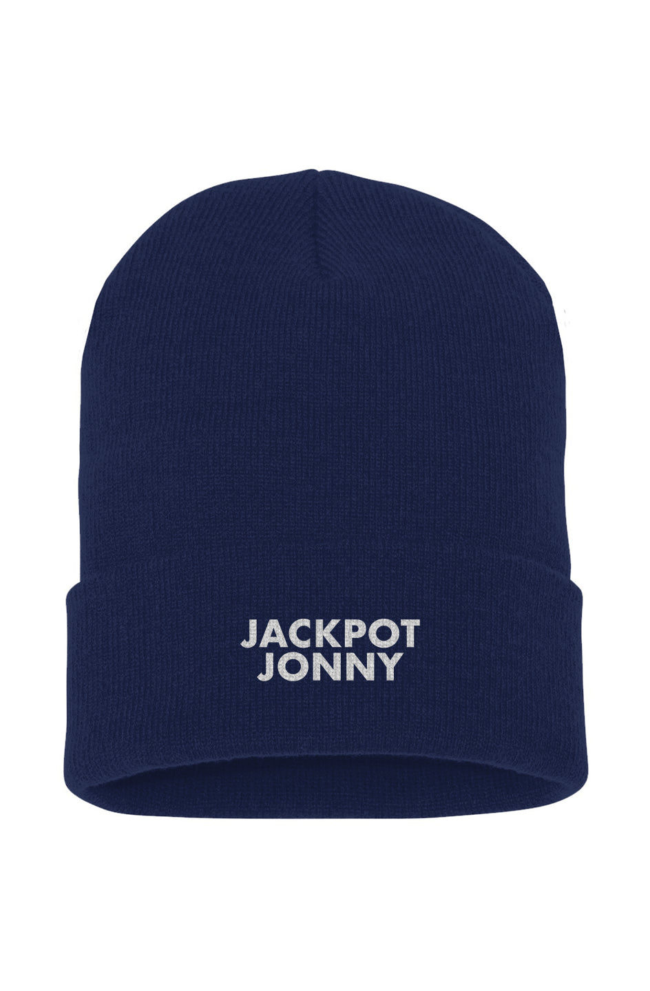 Jackpot Jonny - Cuffed Beanie - Stacked Logo