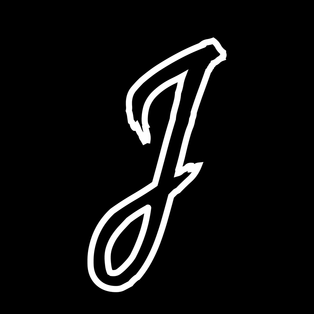 Heavyweight Tee - Embroidered J