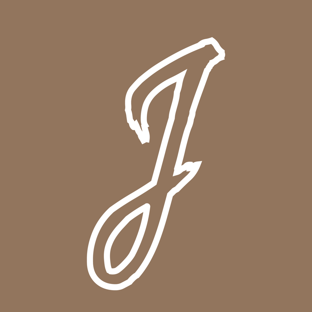 Heavyweight Tee - Embroidered J