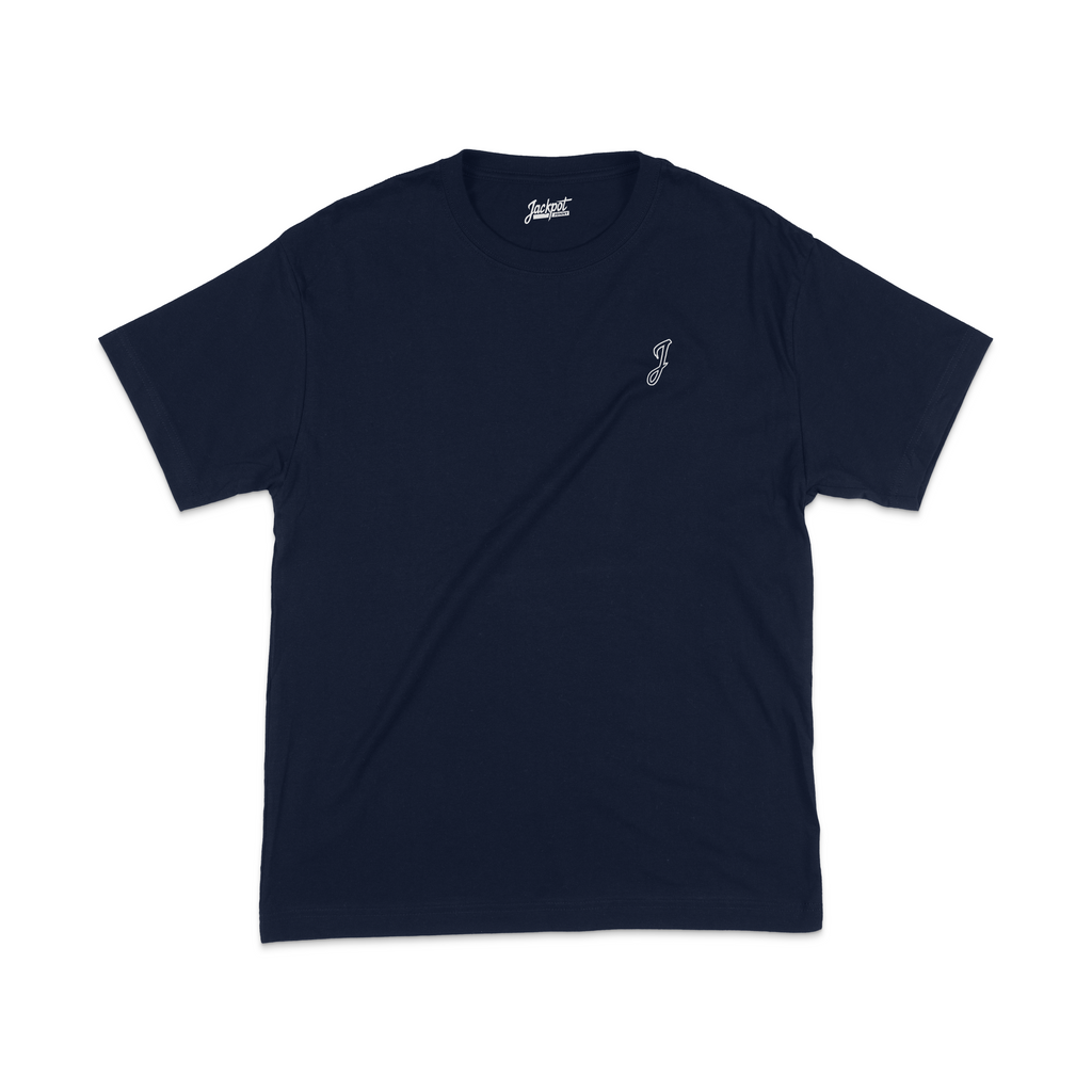 Heavyweight Tee - Embroidered J