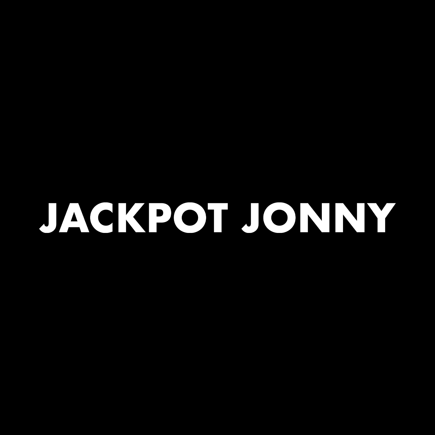 Jackpot Jonny - Sweatpants - Long Logo - Black