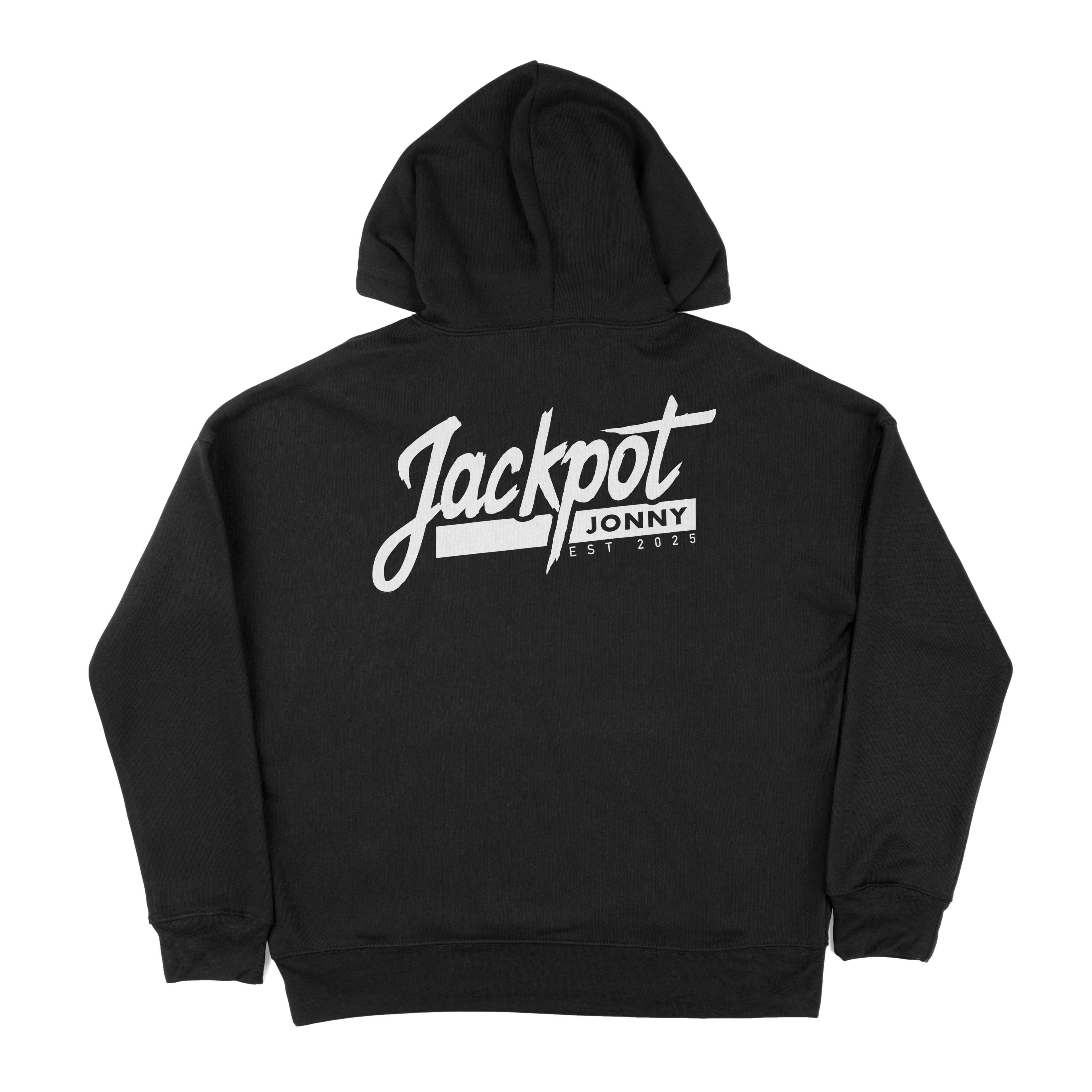 Jackpot Jonny - Hoodie - Classic Logo - Black