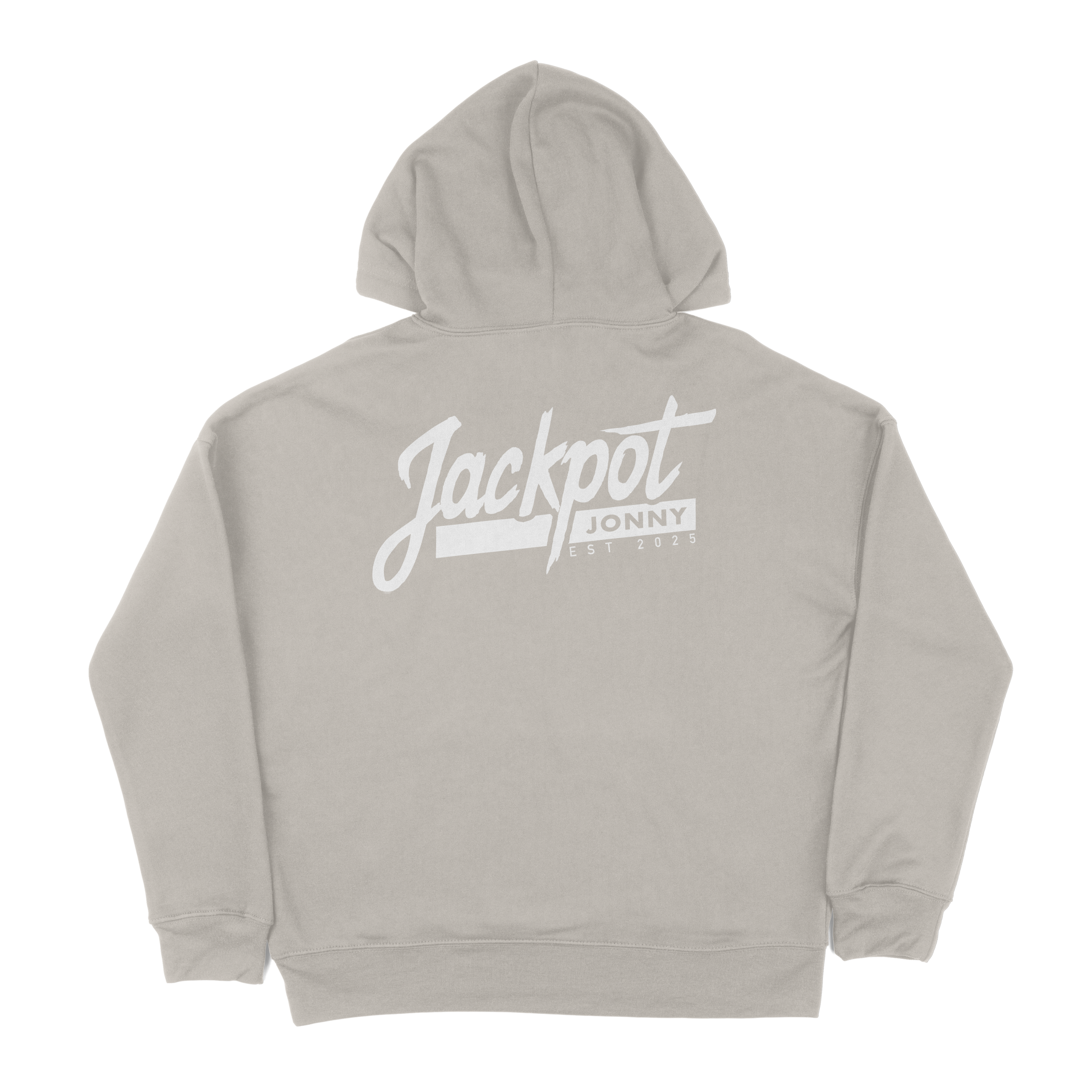 Jackpot Jonny - Hoodie - Classic Logo - Dust