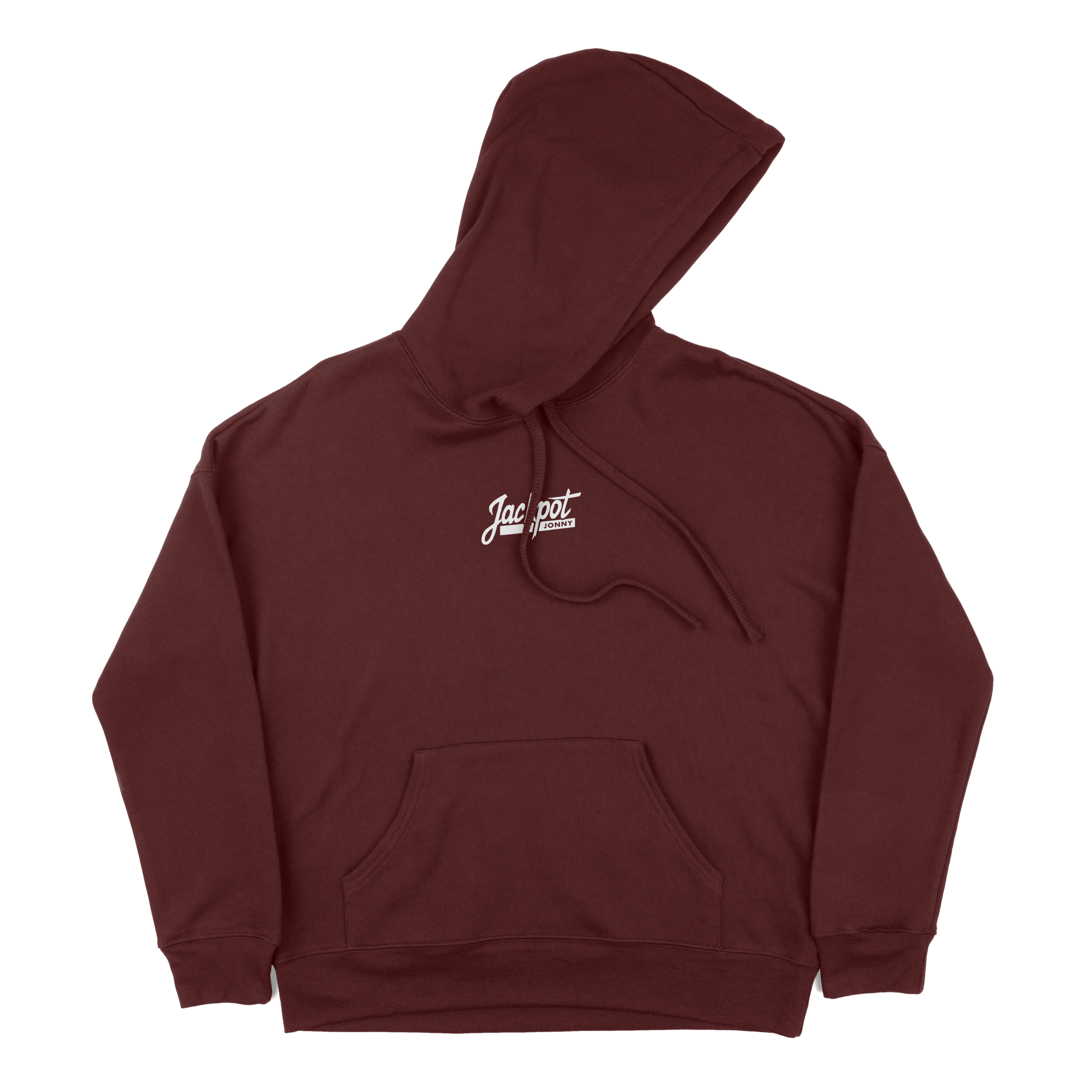 Jackpot Jonny - Hoodie - Classic Logo - Maroon