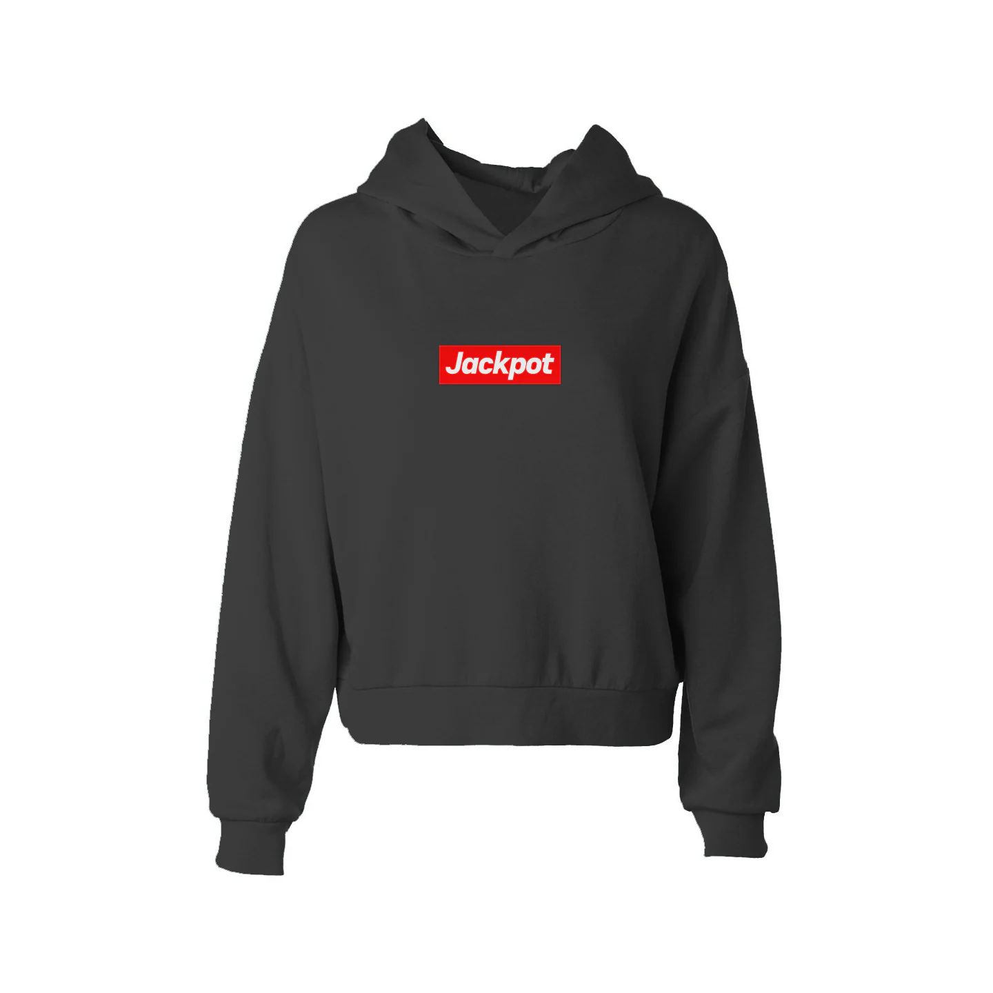 Women's Jackpot Box Logo Hip Height Hoodie