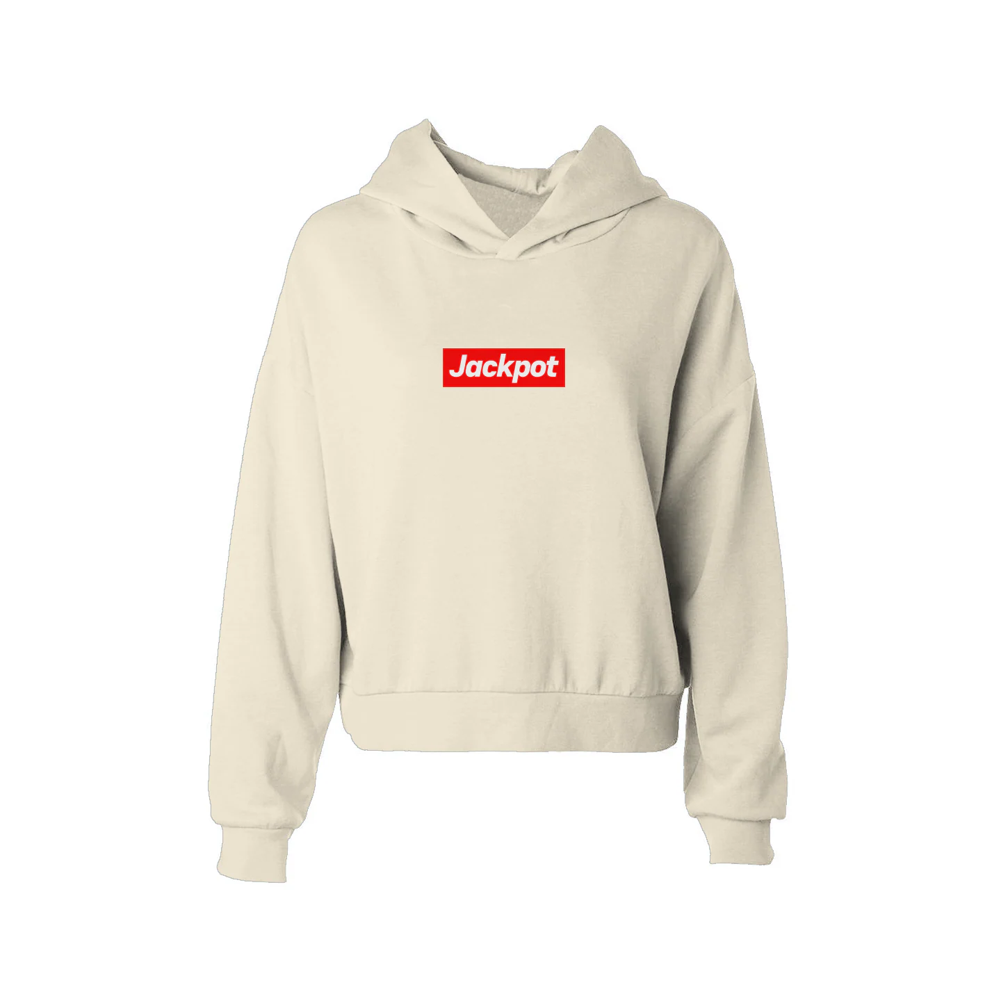 Women's Jackpot Box Logo Hip Height Hoodie