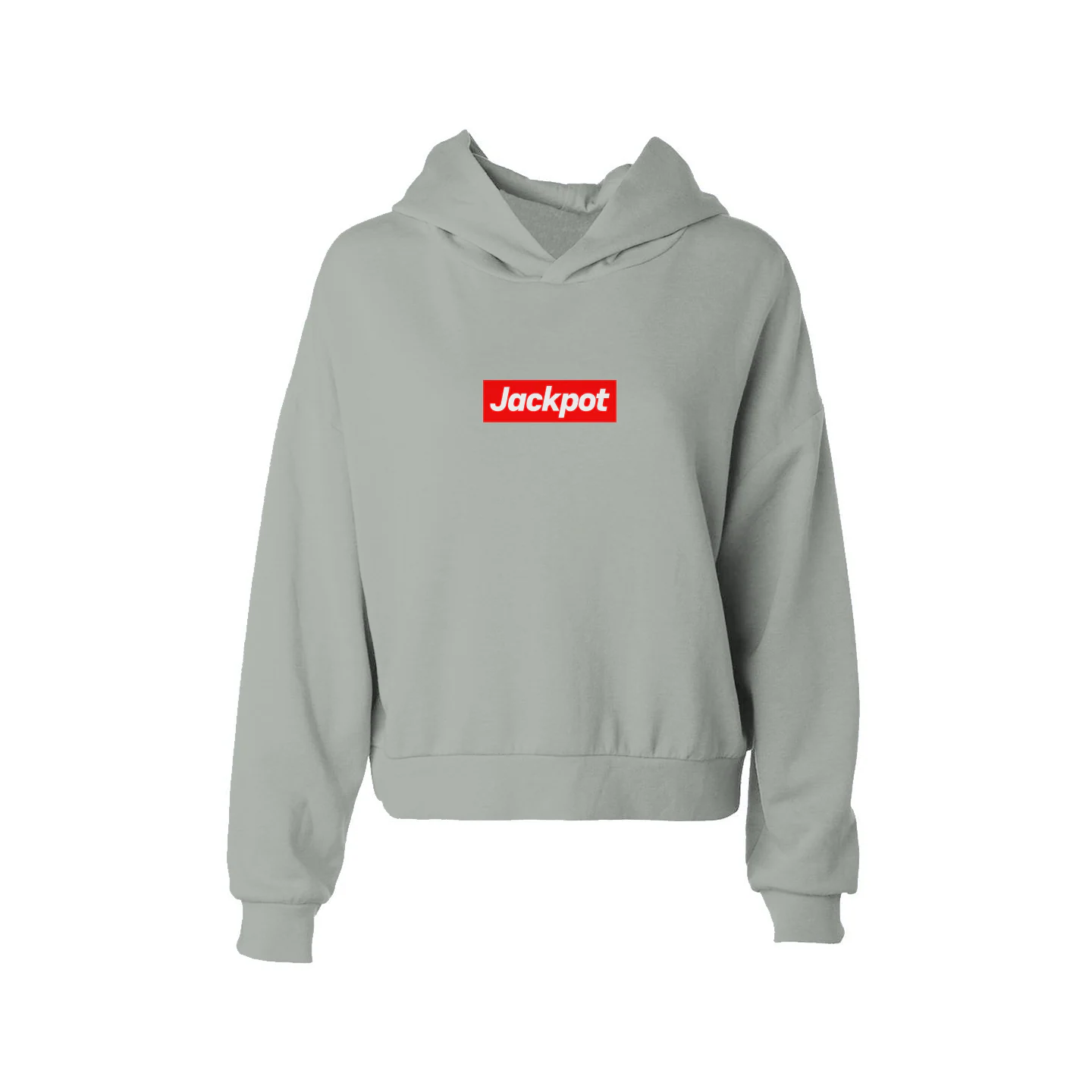 Women's Jackpot Box Logo Hip Height Hoodie